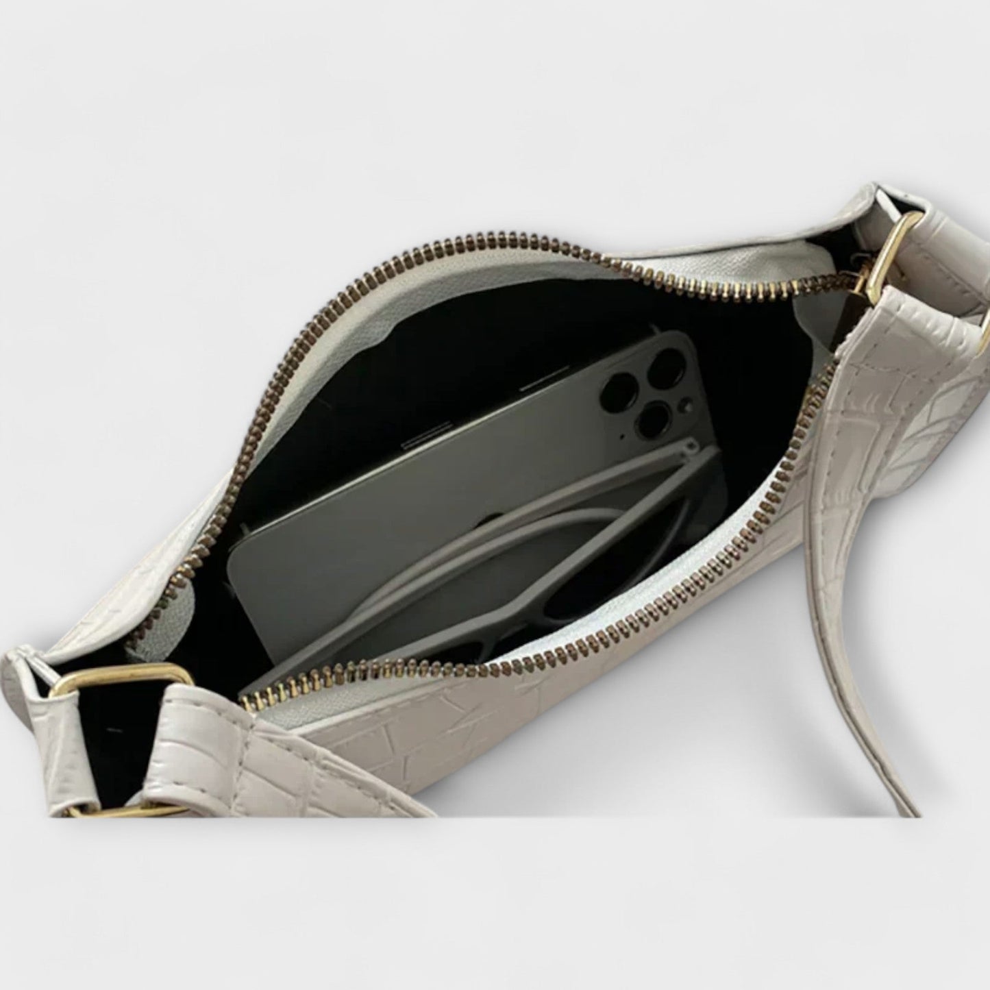 Millie Shiny Leather Bag