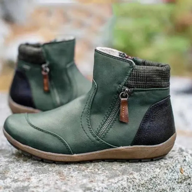 Moira | Premium Zipper Orthopaedic Waterproof Boots