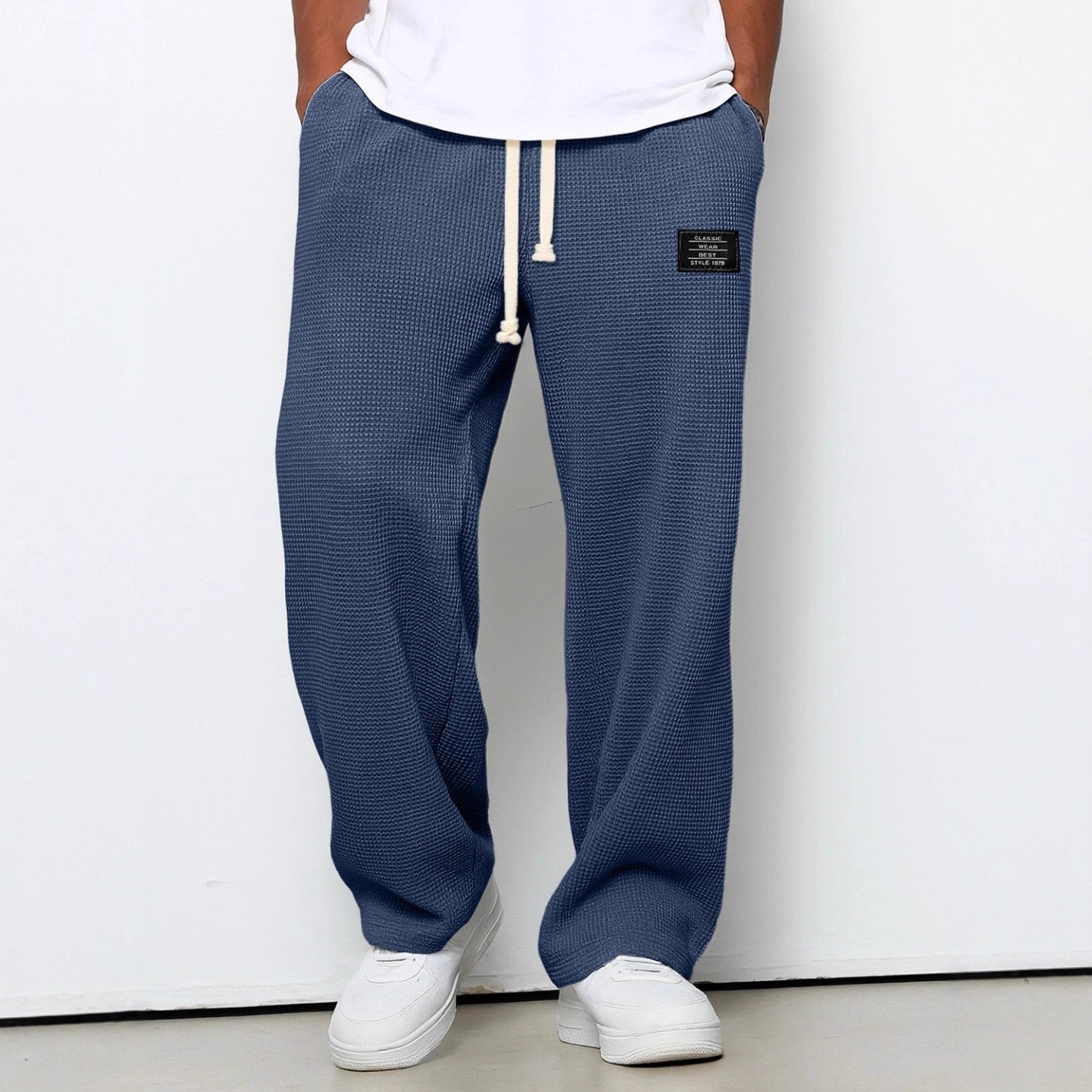 Sebastian Wide-Leg Adjustable Waist Trousers
