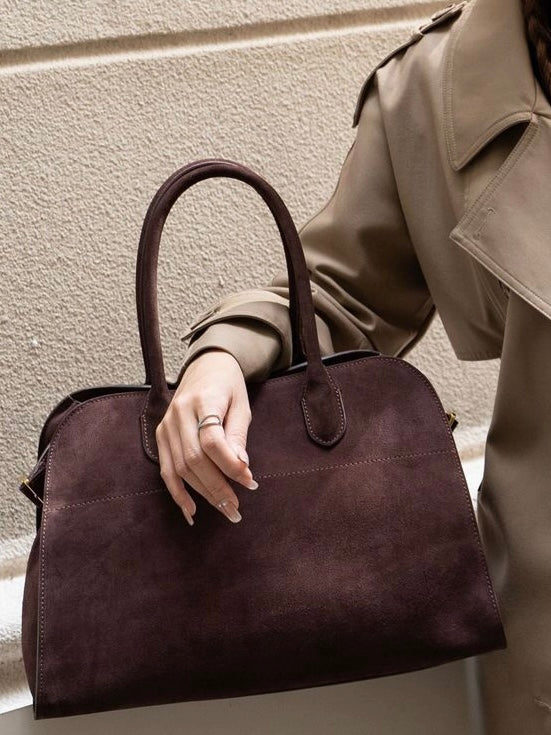 Jodie Vegan Suede Handbag