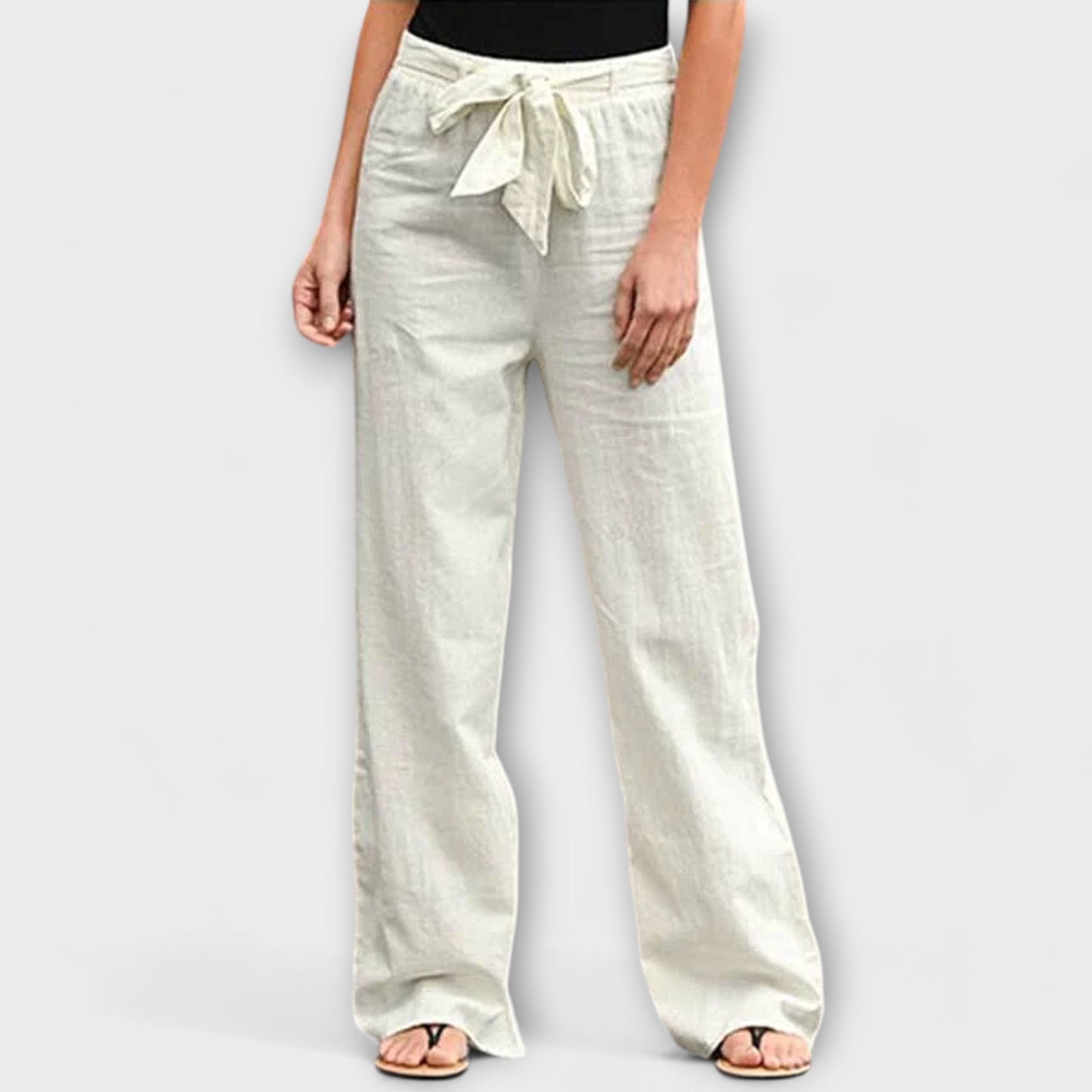 Hazel Lightweight Linen Trousers