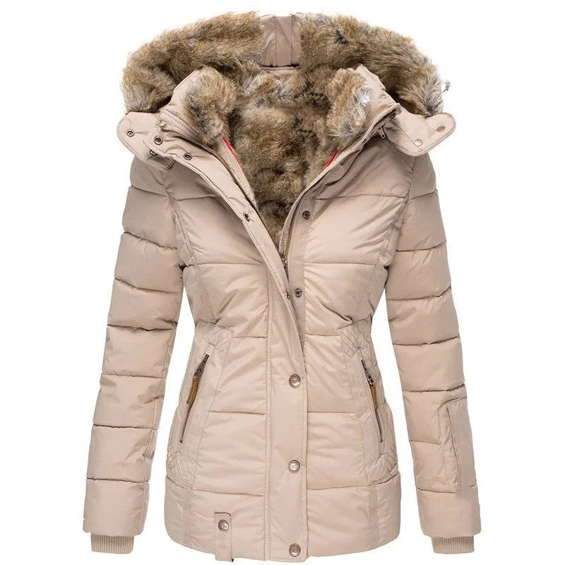 Suzie Warm Fur-Lined Winter Coat