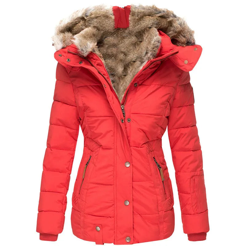 Suzie Warm Fur-Lined Winter Coat