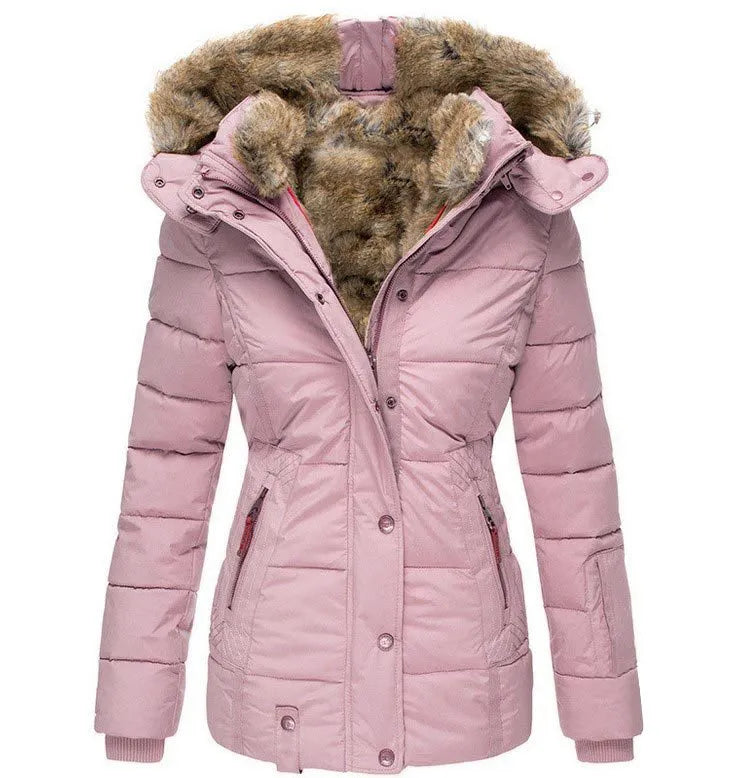 Suzie Warm Fur-Lined Winter Coat