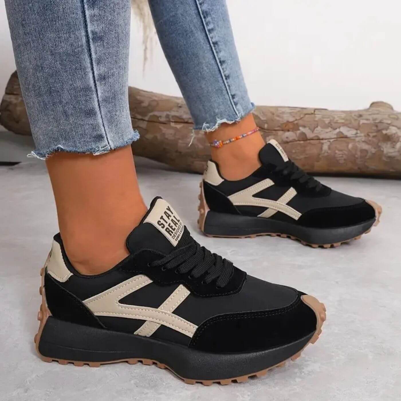 Kylee Supportive Non-Slip Orthopaedic Trainers