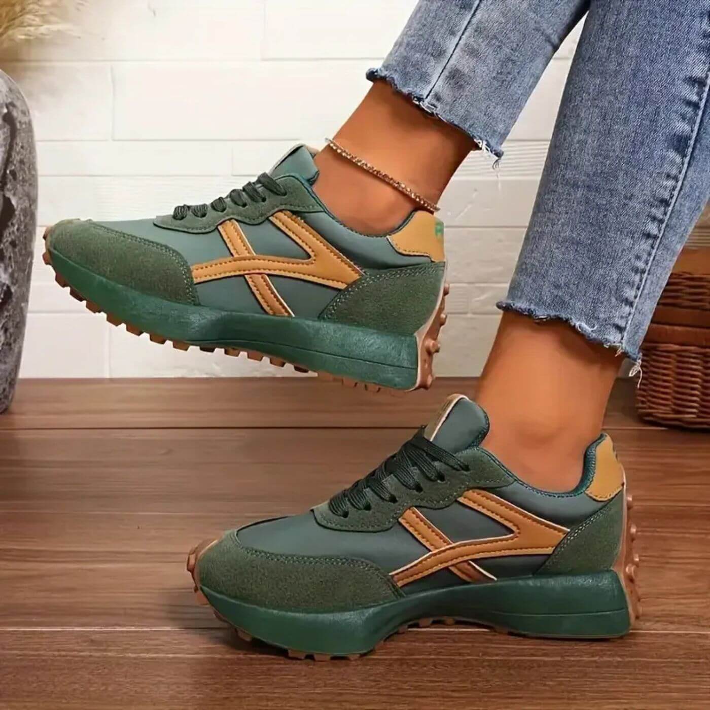 Kylee | Supportive Non-Slip Orthopaedic Trainers