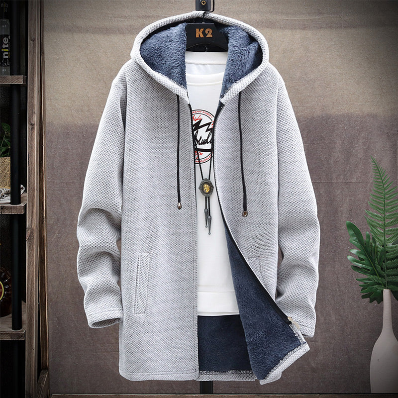 Roman Zip Hoodie