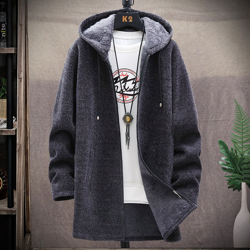 Roman Zip Hoodie
