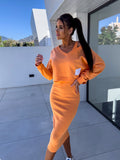 Olivia Comfort Sweatshirt and Dress