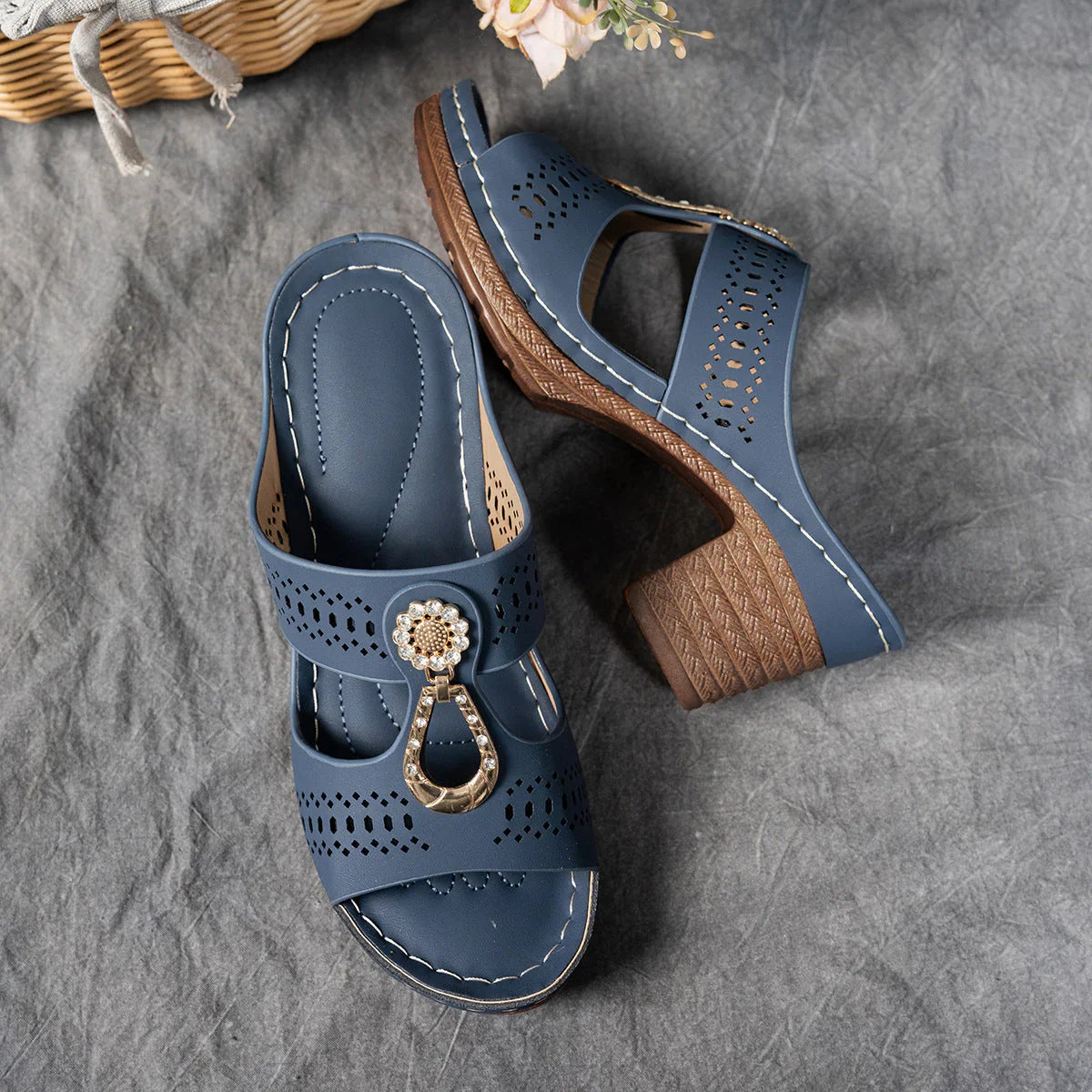 Zariah Orthopaedic Heel Sandals