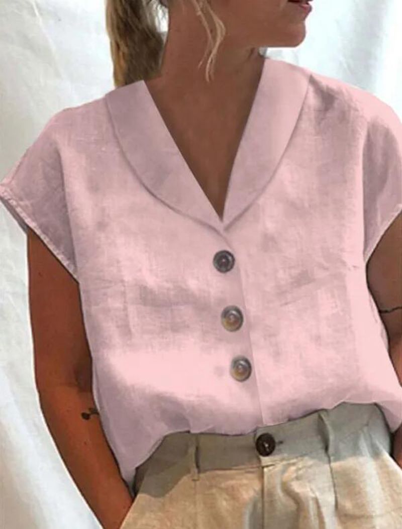 Elena Stylish Collar Top