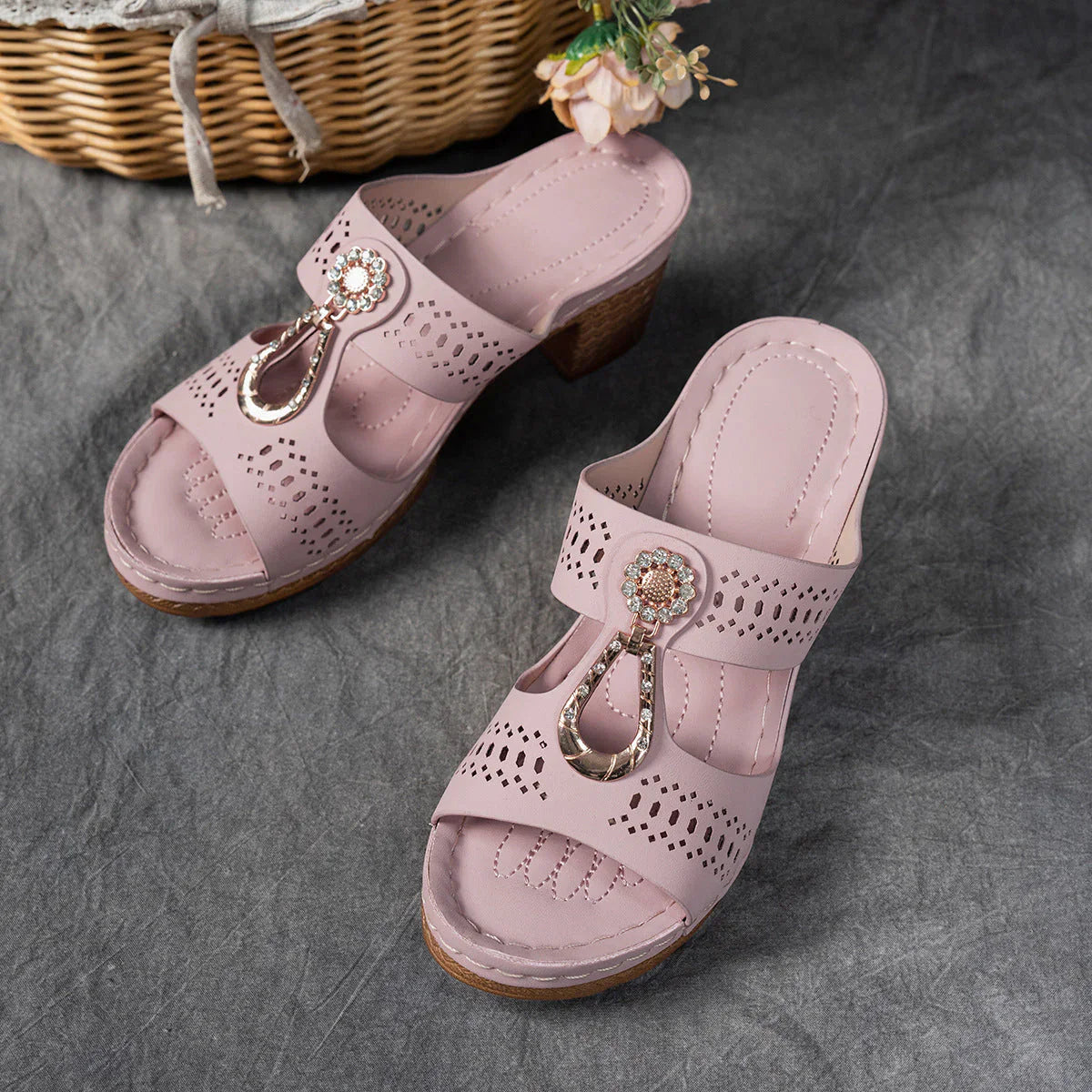 Zariah Orthopaedic Heel Sandals