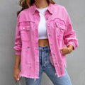 Chloe Ripped Denim Jacket