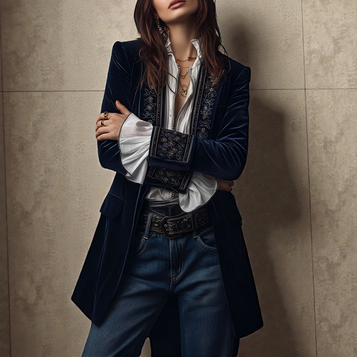 Rosalind Luxurious Velvet Jacket
