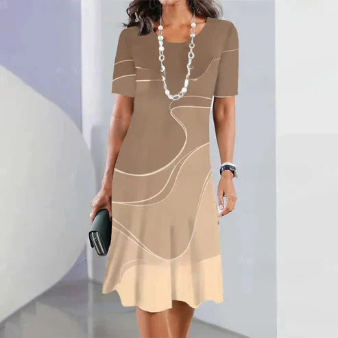 Sheila - Stylish Dress with Elegant Colour Patterns