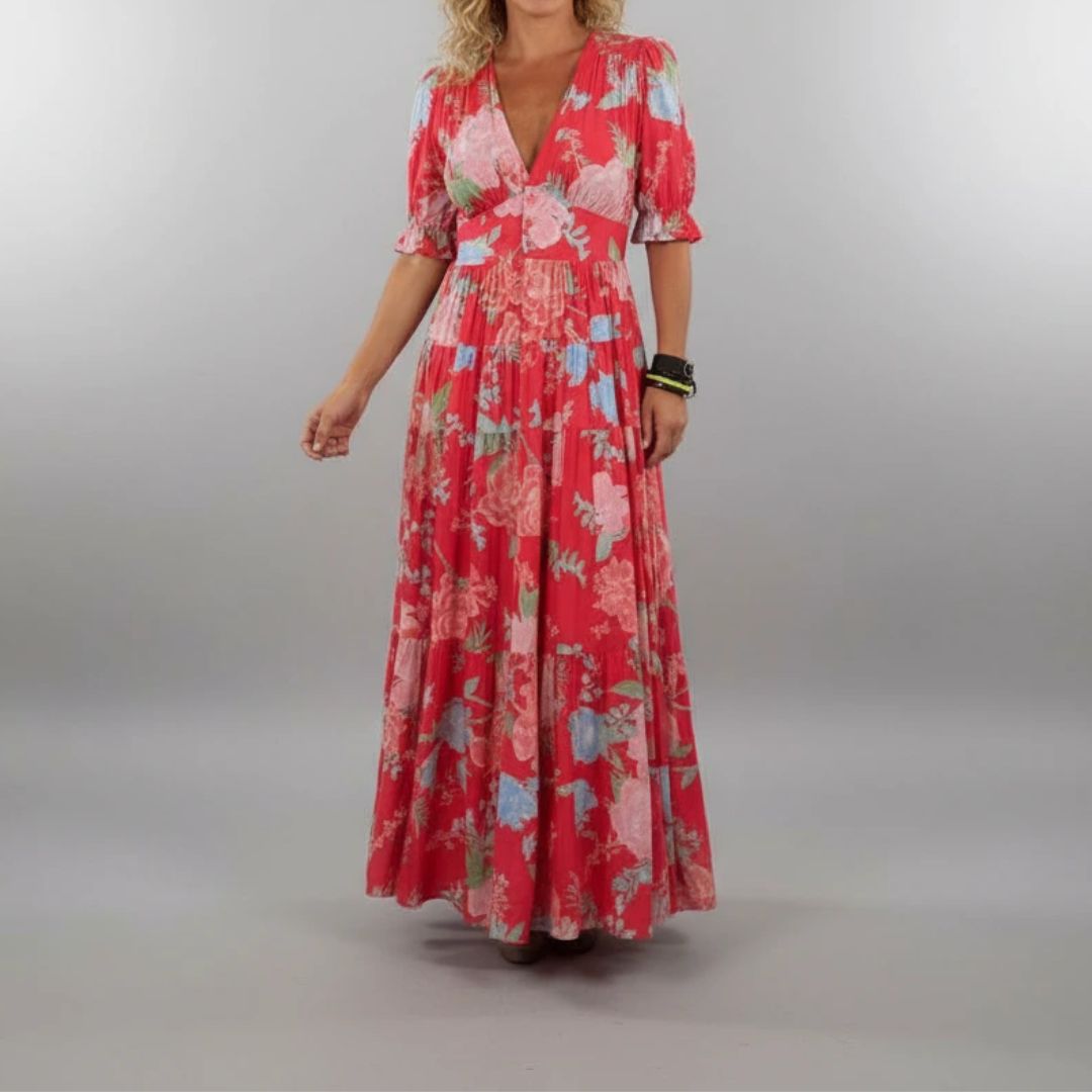 Bristol Vibrant Floral Dress