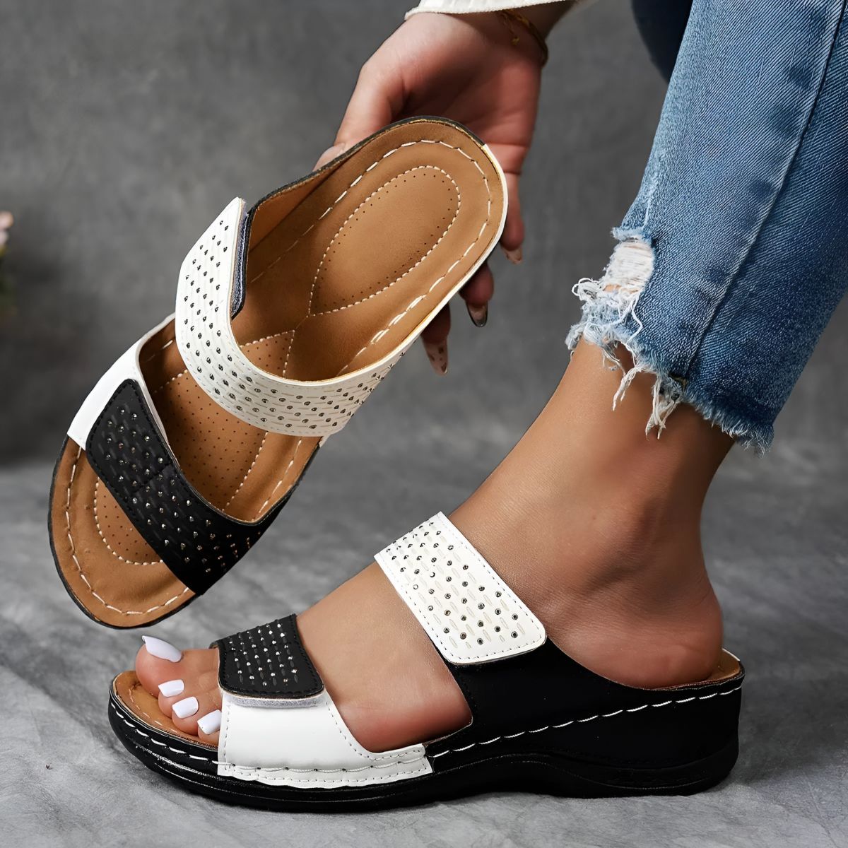Alexandria Elegant Orthopaedic Sandals