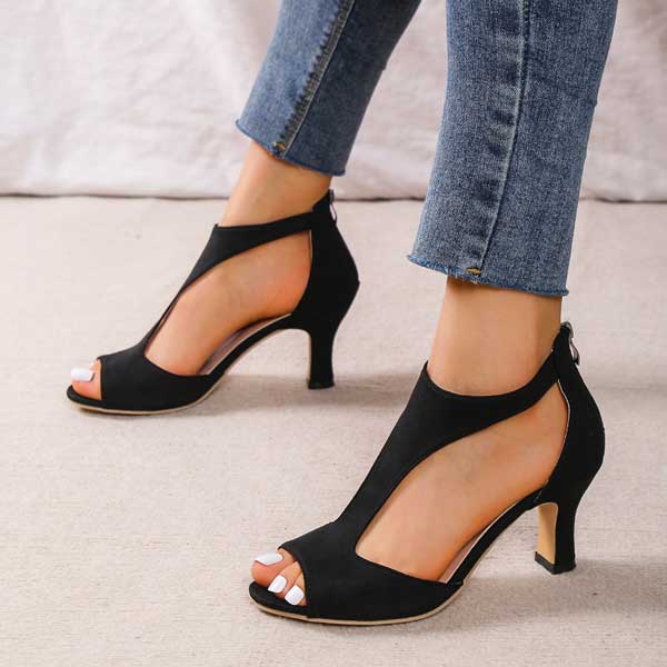 Mavis Orthopaedic Heeled Sandals