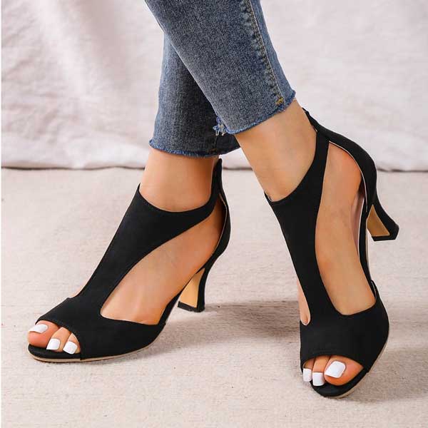 Mavis Orthopaedic Heeled Sandals