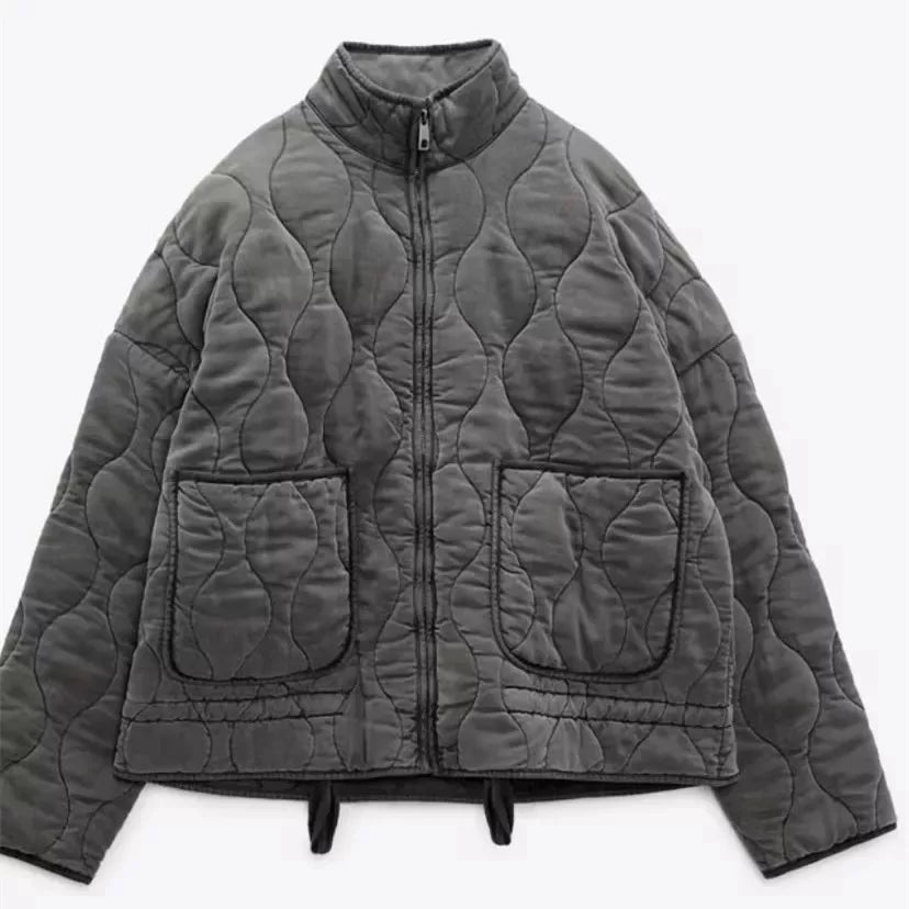 Megan Vintage Quilted Cotton Jacket