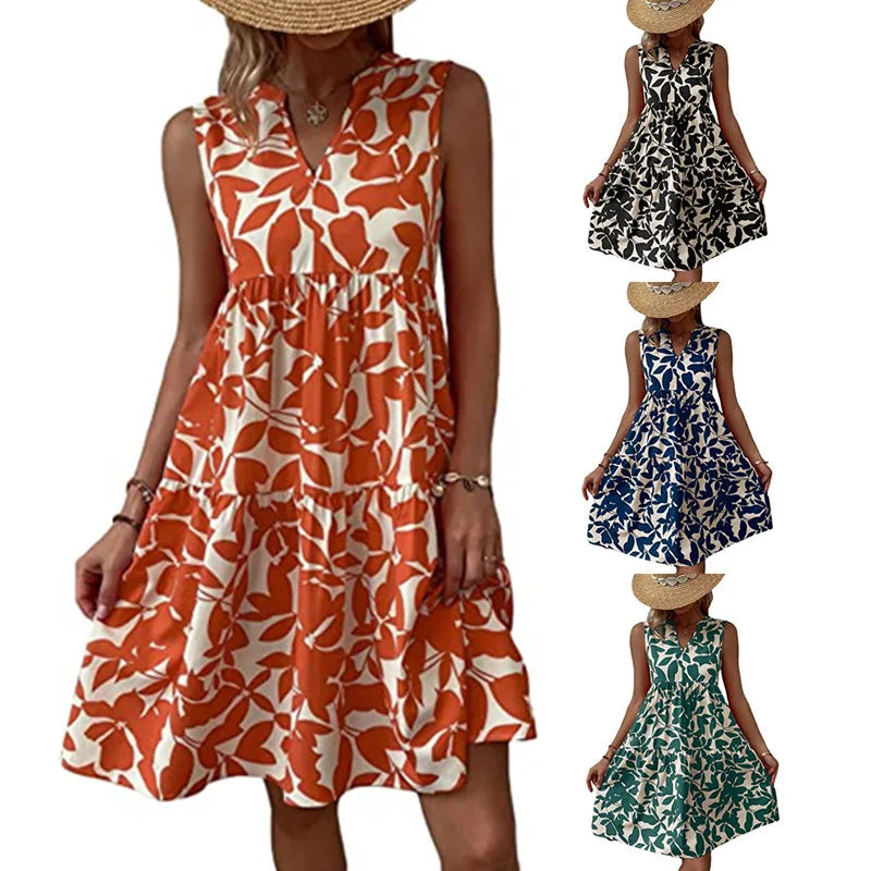 Grace Chic Sleeveless Mini Dress