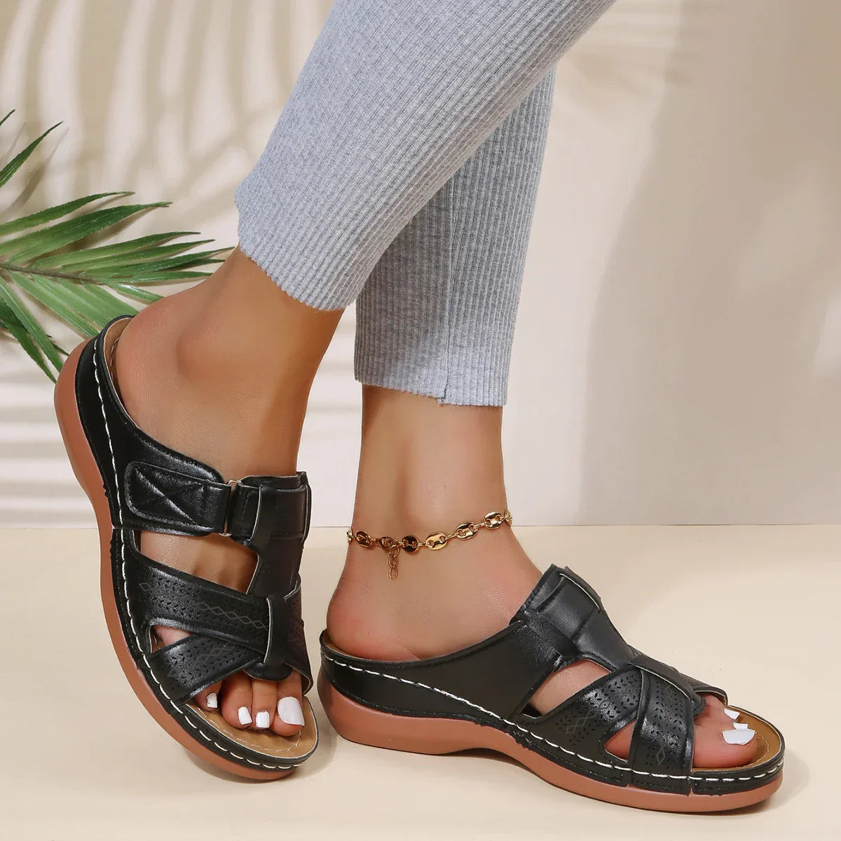 Toby Comfort Step Sandals
