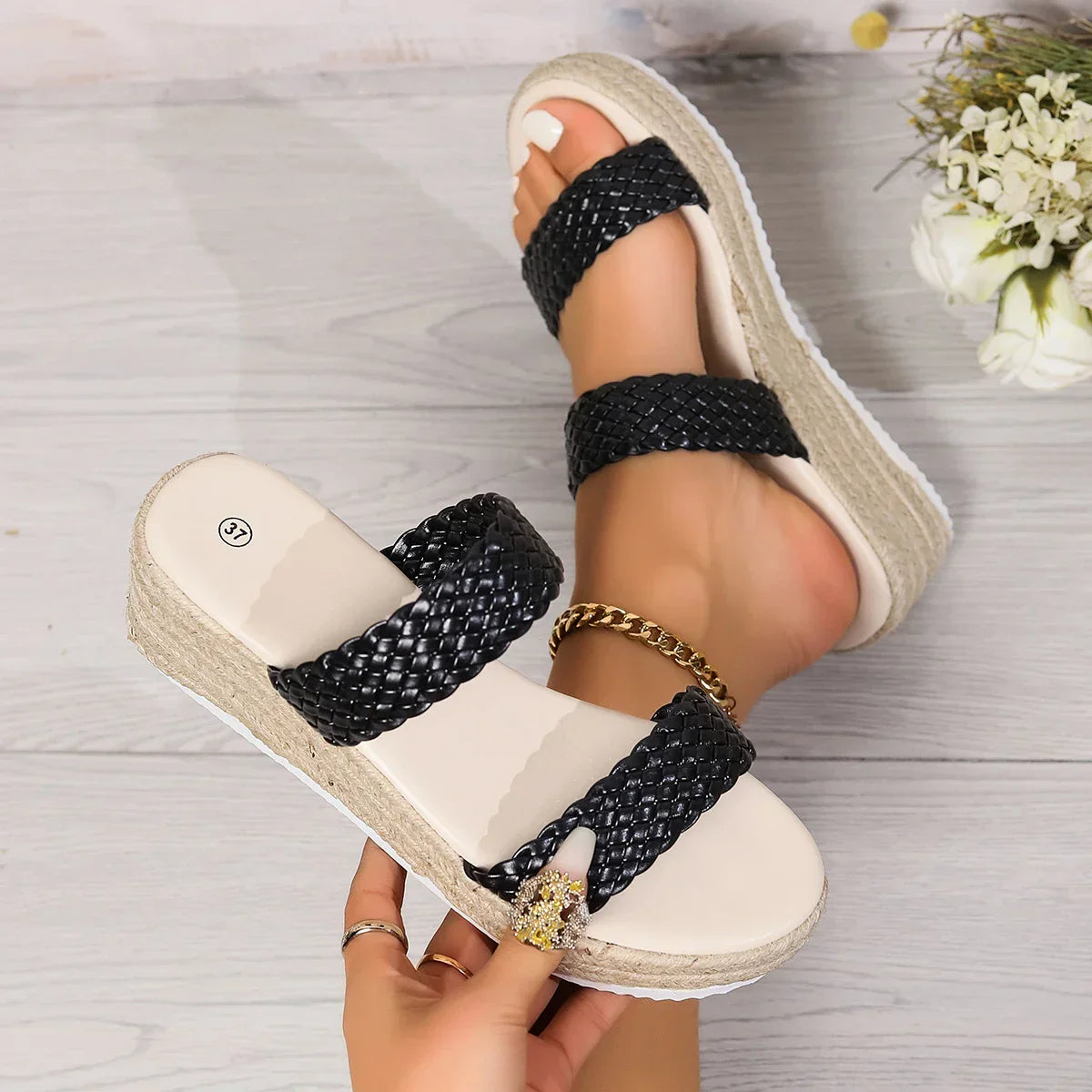 Roselle Stylish Comfortable Wedge Sandals