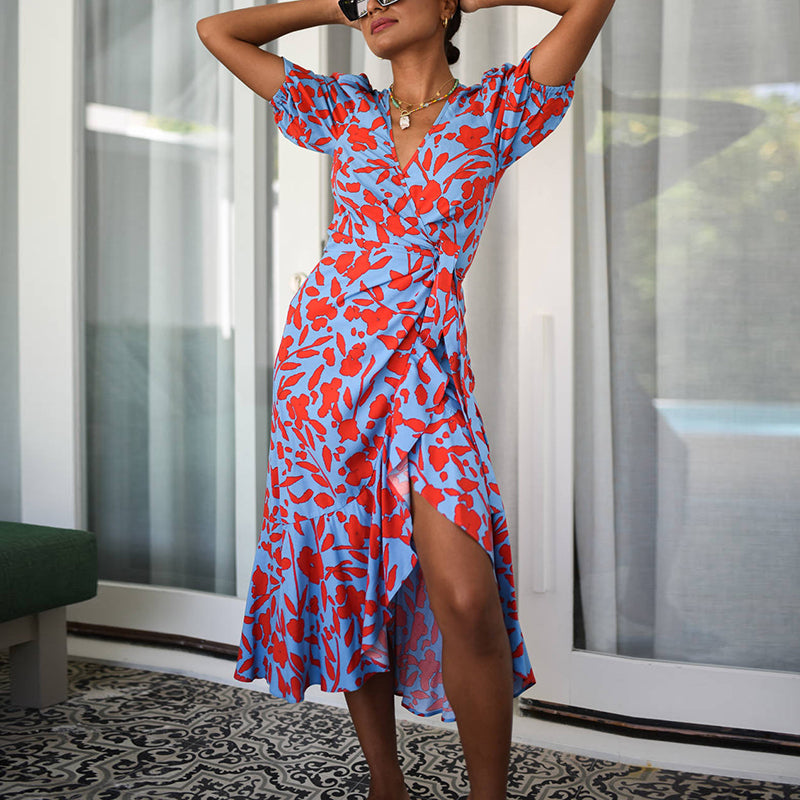 Flossie Chic Waist-Defining Dress