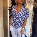 Freda Chic V-Neck Top