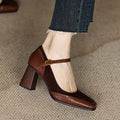 Leslie Vintage Look Heels