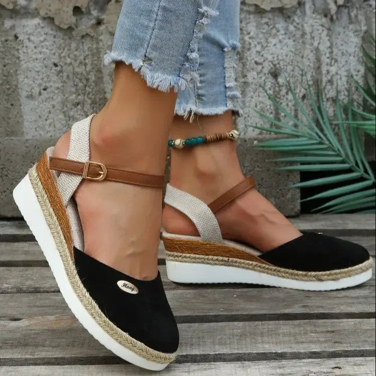 Aurora Rope Orthopaedic High Heels