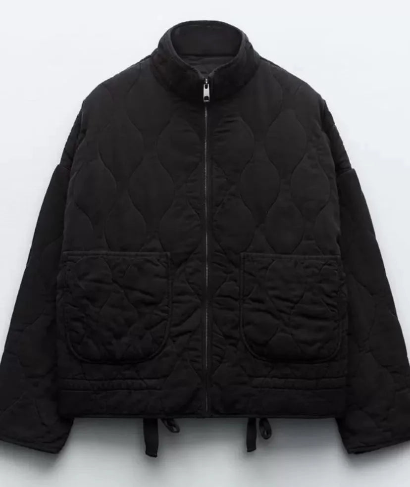 Megan Vintage Quilted Cotton Jacket