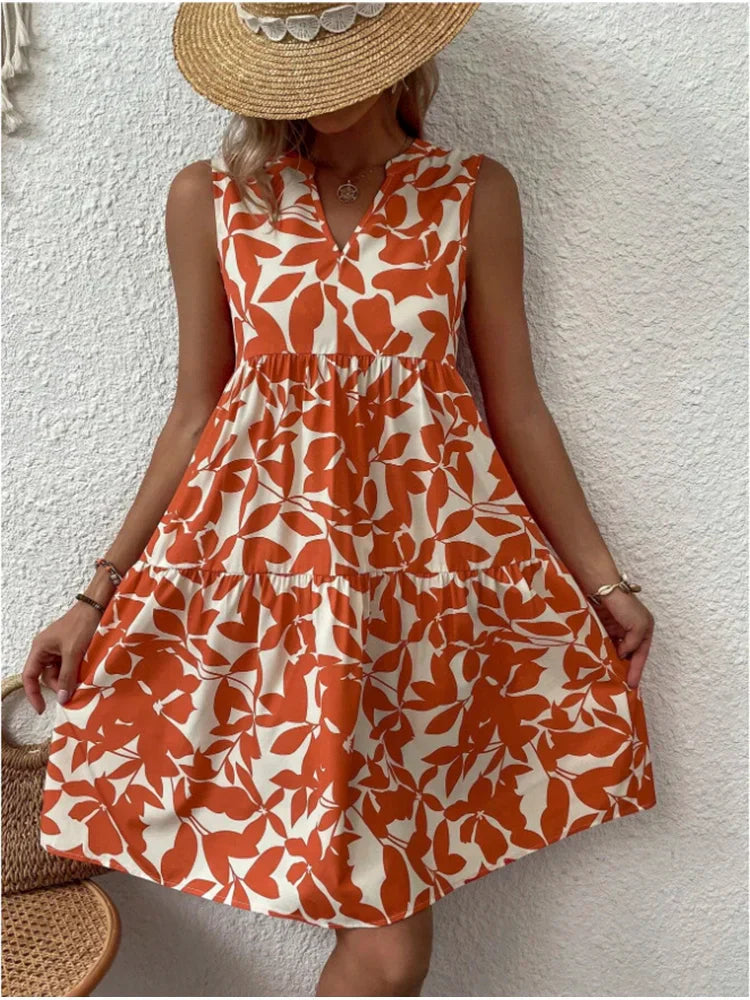 Grace Chic Sleeveless Mini Dress