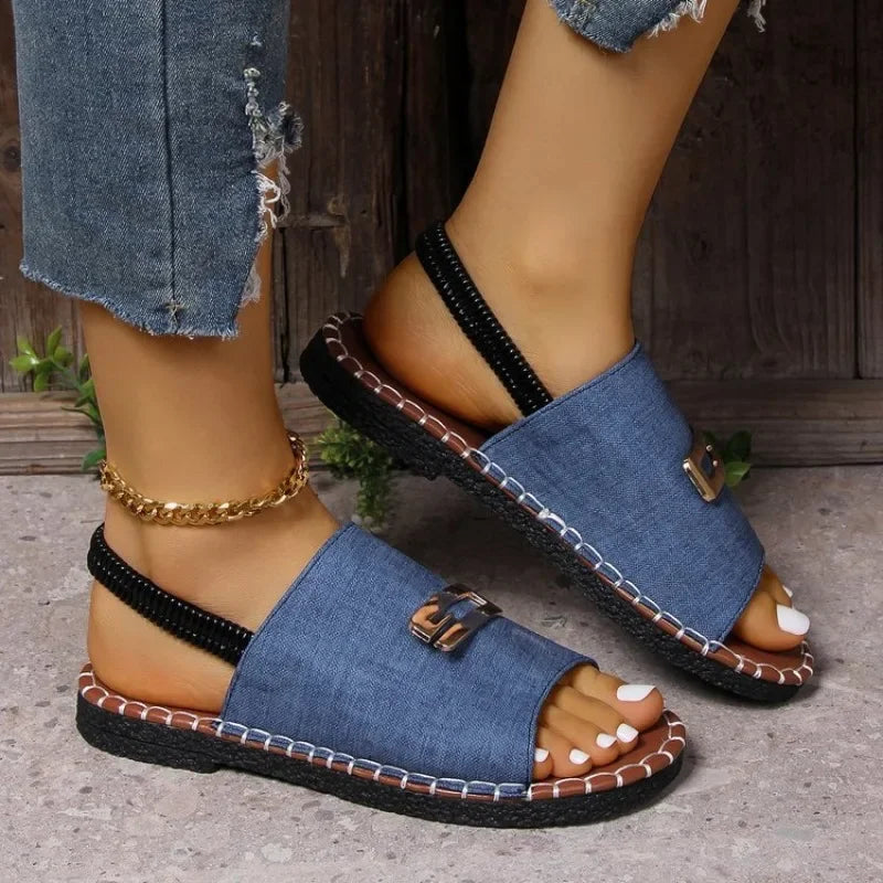 Liora Orthopaedic Wedge Heel Sandals