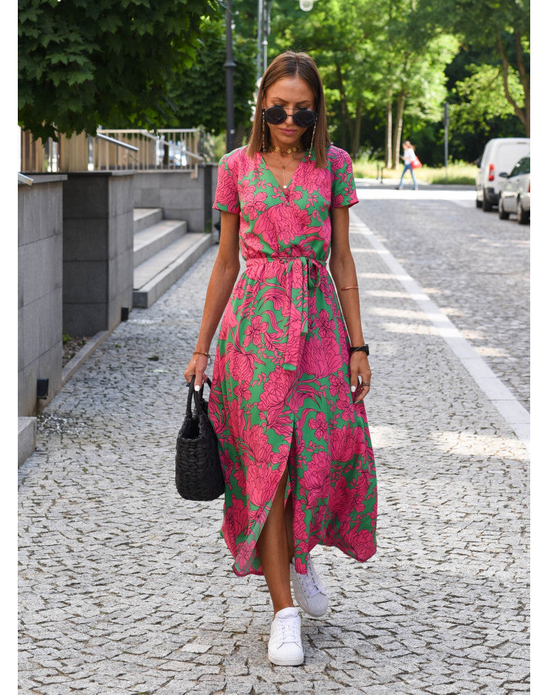 Flossie Chic Waist-Defining Dress