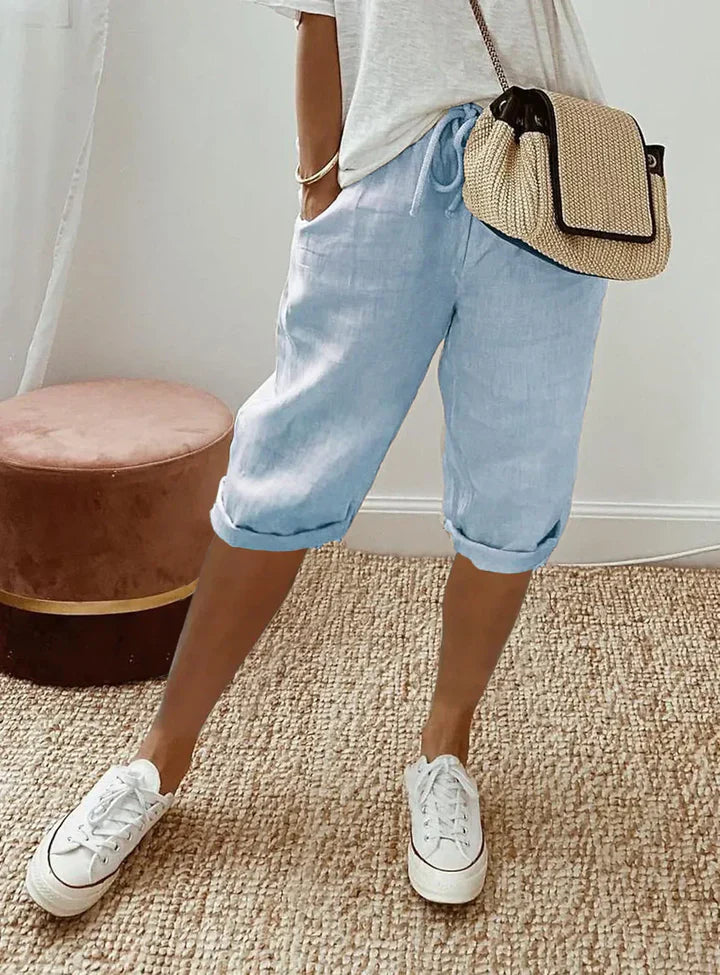 Isla Elegant Hawaiian Style Pants