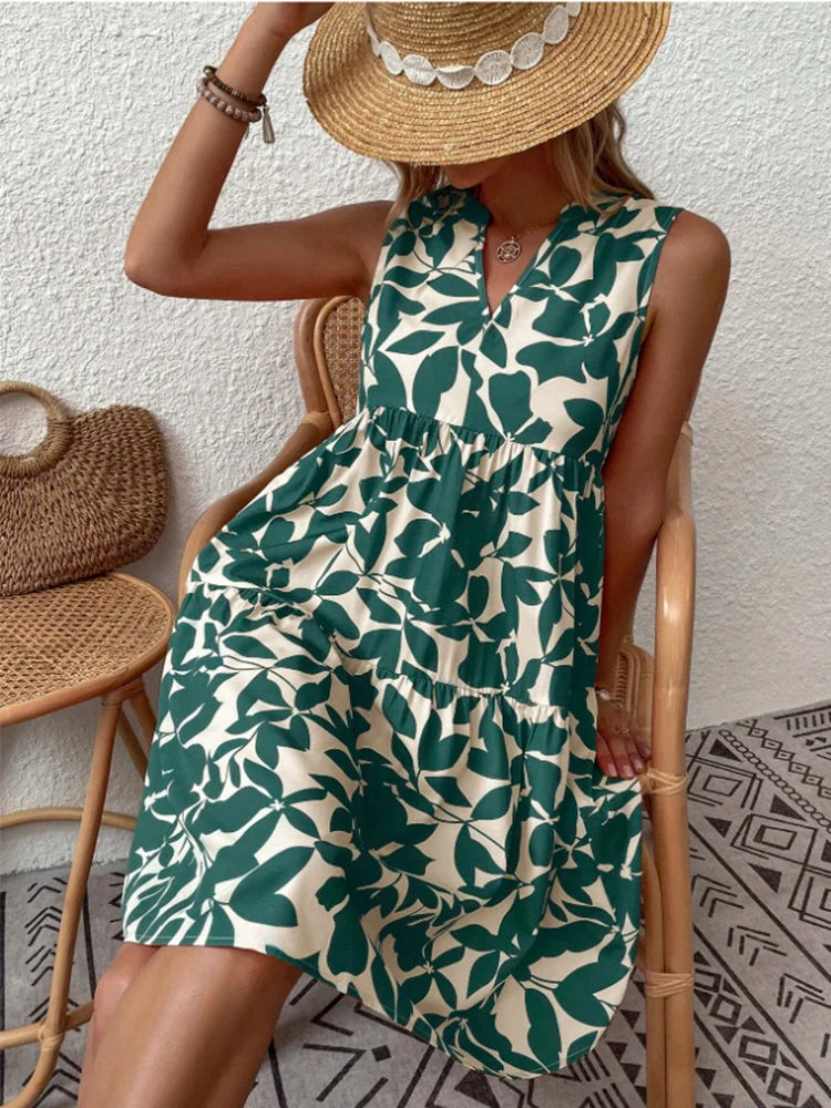 Grace Chic Sleeveless Mini Dress