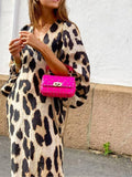 Milya Leopard Print Dress