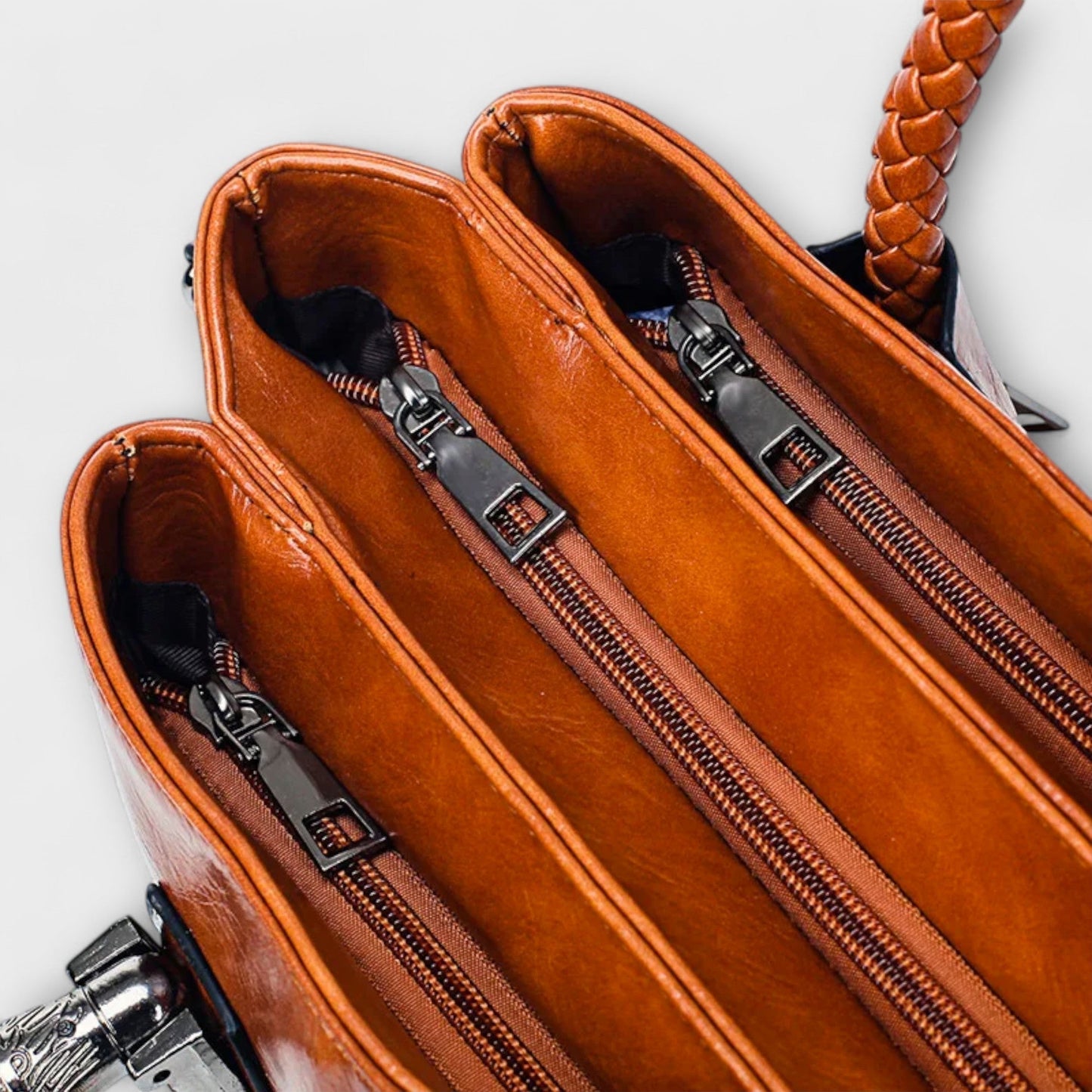 Rylee Elegant Leather Duffel Bag
