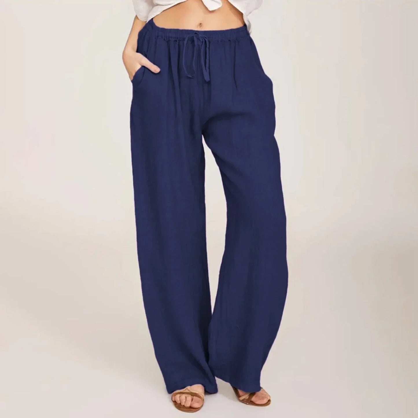 Savannah Comfortable Cotton Linen Pants