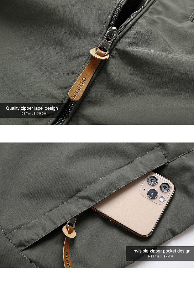 Greg Water and windproof softshell winter jacket