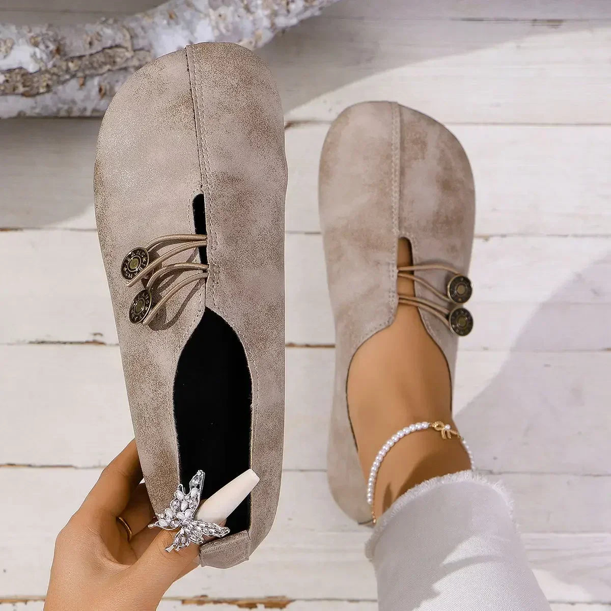 Ellie Soft Suede Women’s Loafers