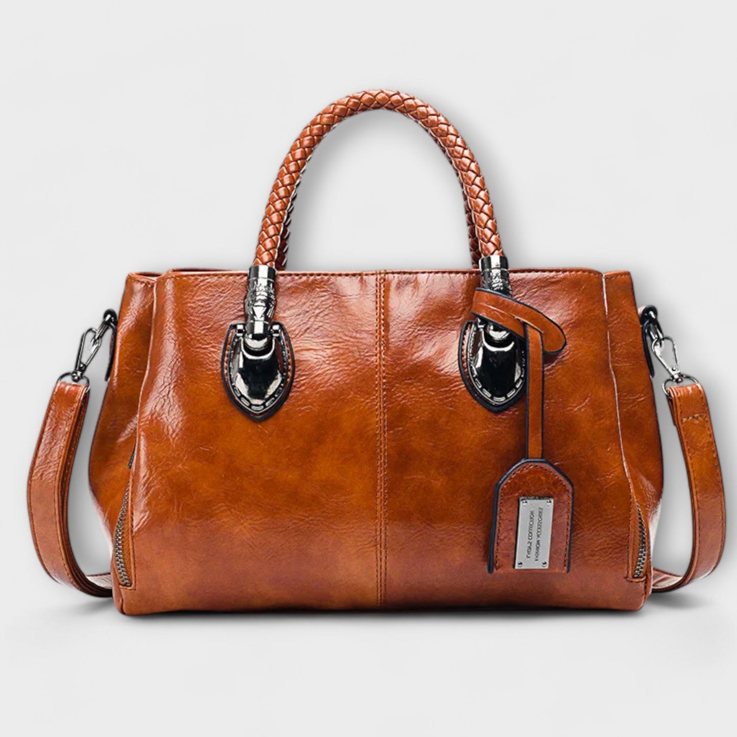 Rylee Elegant Leather Duffel Bag
