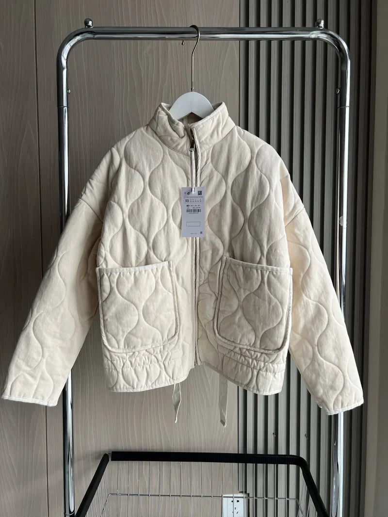 Megan Vintage Quilted Cotton Jacket