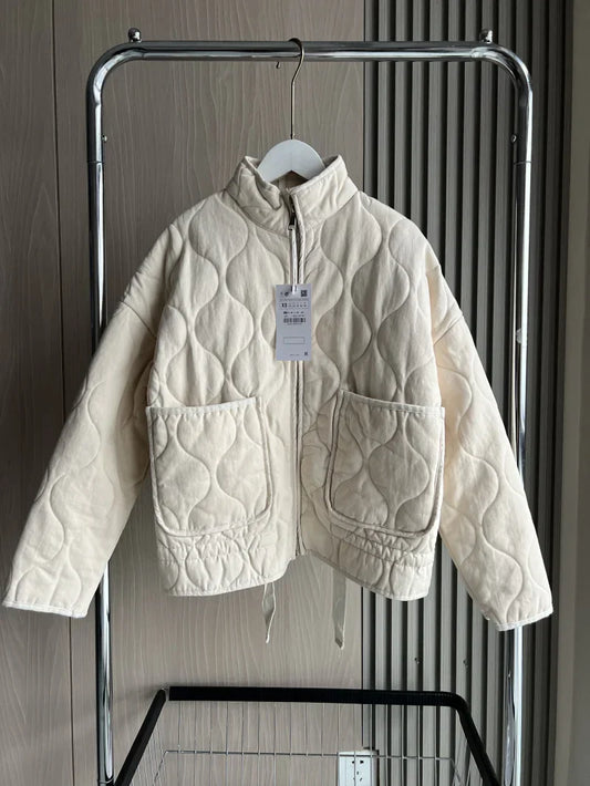Megan Vintage Quilted Cotton Jacket