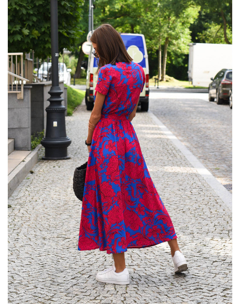 Flossie Chic Waist-Defining Dress