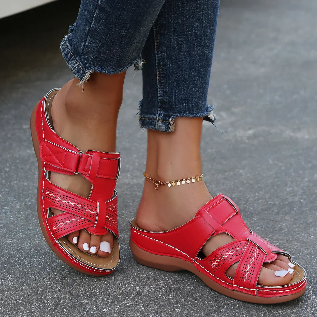 Toby Comfort Step Sandals