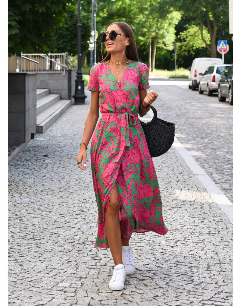 Flossie Chic Waist-Defining Dress
