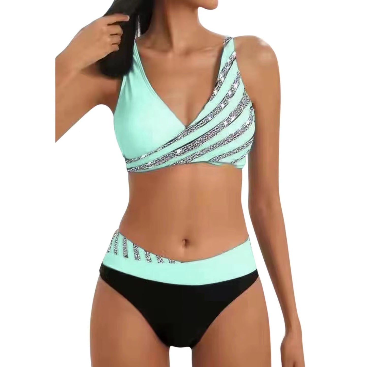 Hecuba Luxe Striped Bikini