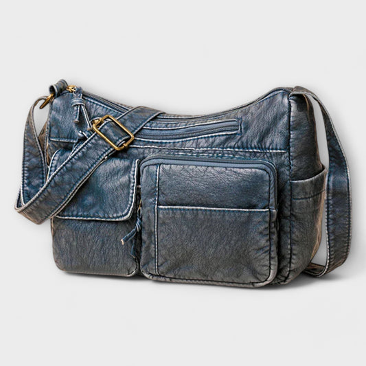 Sharon Old-School Leather Bag